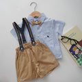 Little Gentleman Shirt with Sling Set