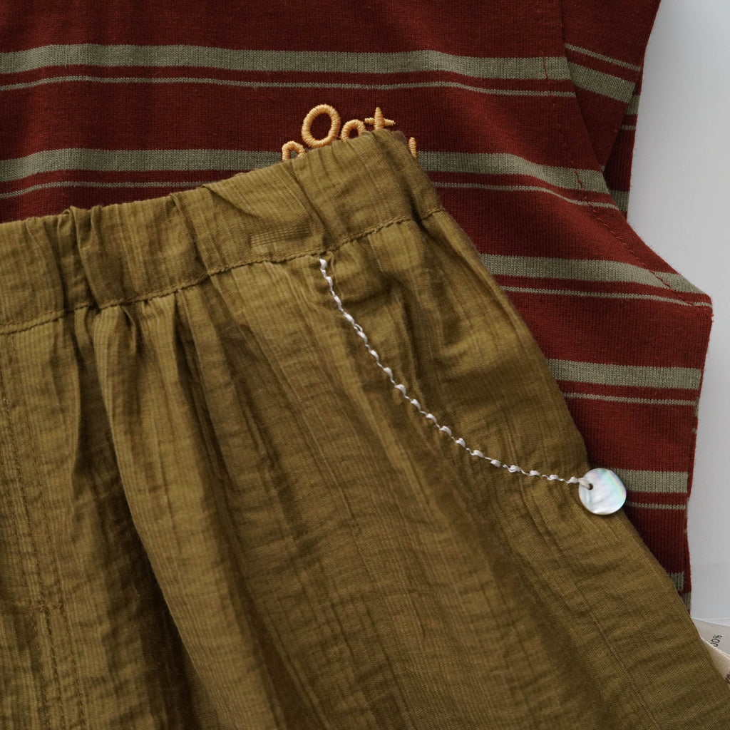 Vintage Line Shirt with Pants