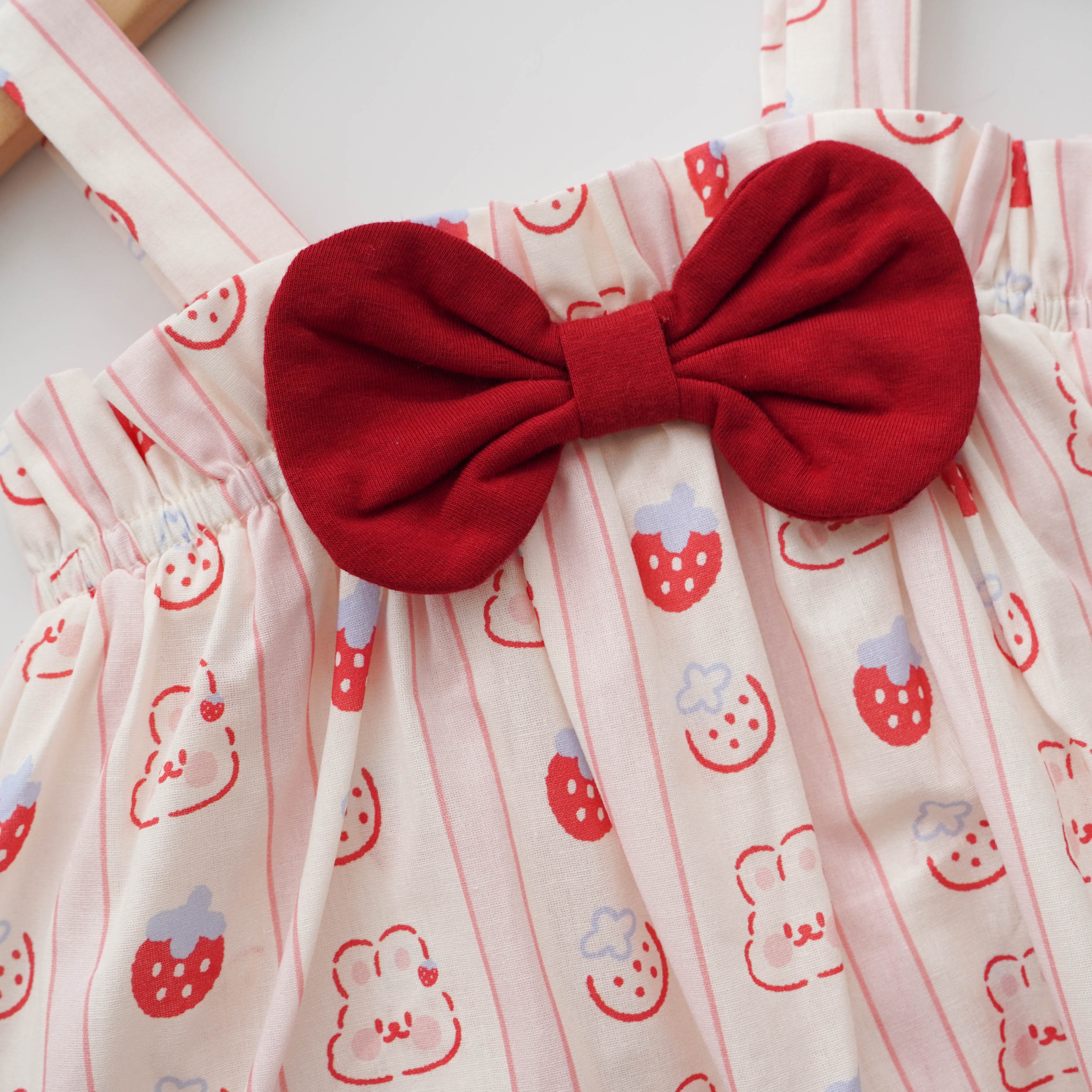 Strawberry Bunny Romper