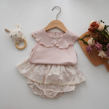 Casual Baby Girl Two Pieces Set