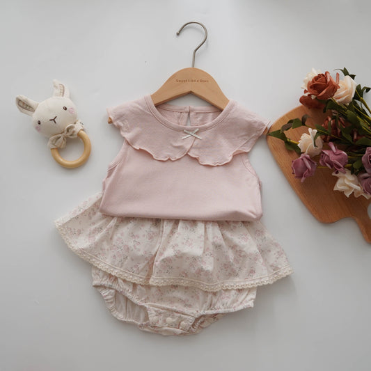 Casual Baby Girl Two Pieces Set