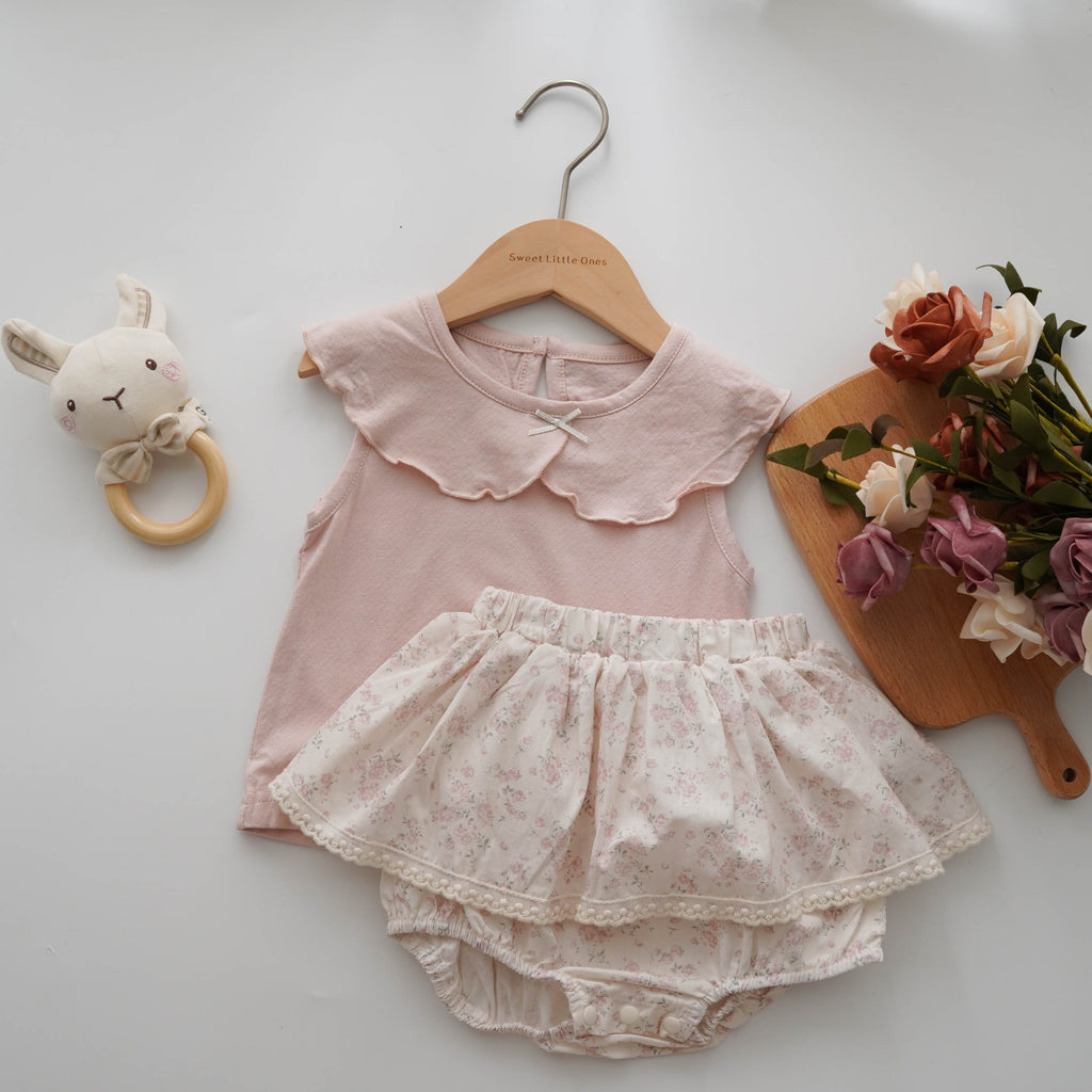 Casual Baby Girl Two Pieces Set