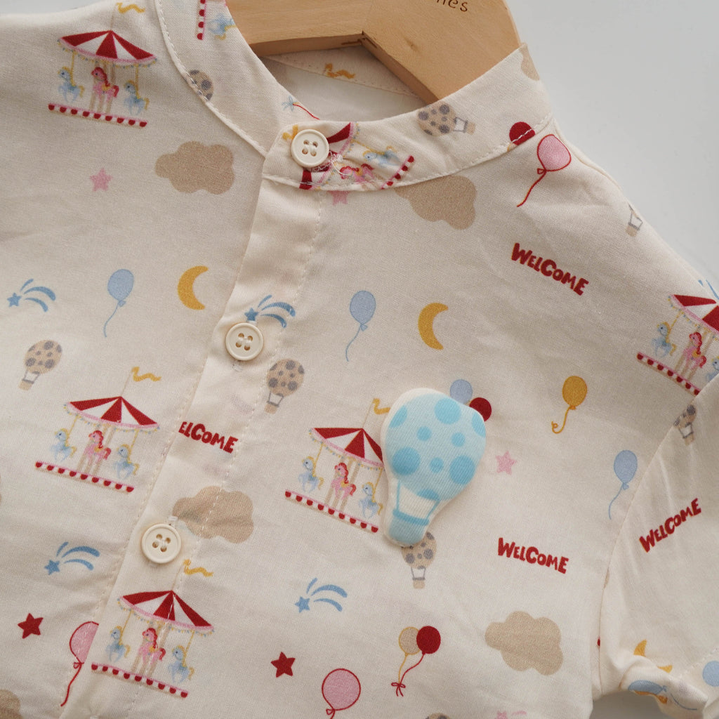 Holiday Pocket Shirt & Pants Set