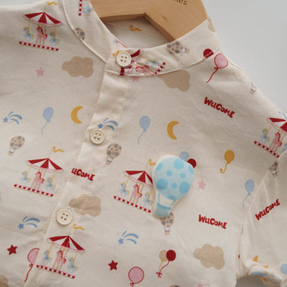Holiday Pocket Shirt & Pants Set
