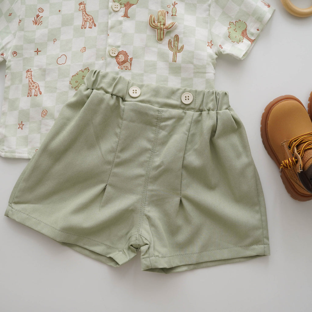 Holiday Pocket Shirt & Pants Set