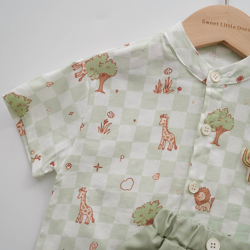 Holiday Pocket Shirt & Pants Set
