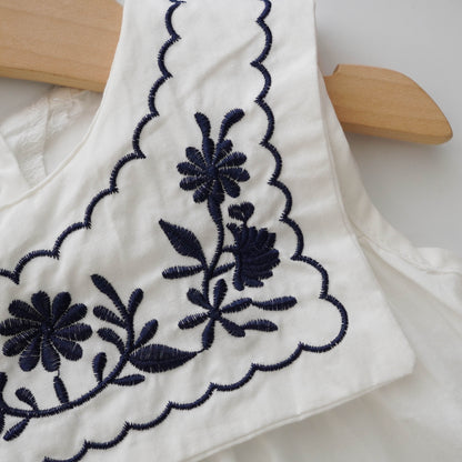 Embroidery Classic Plain Romper