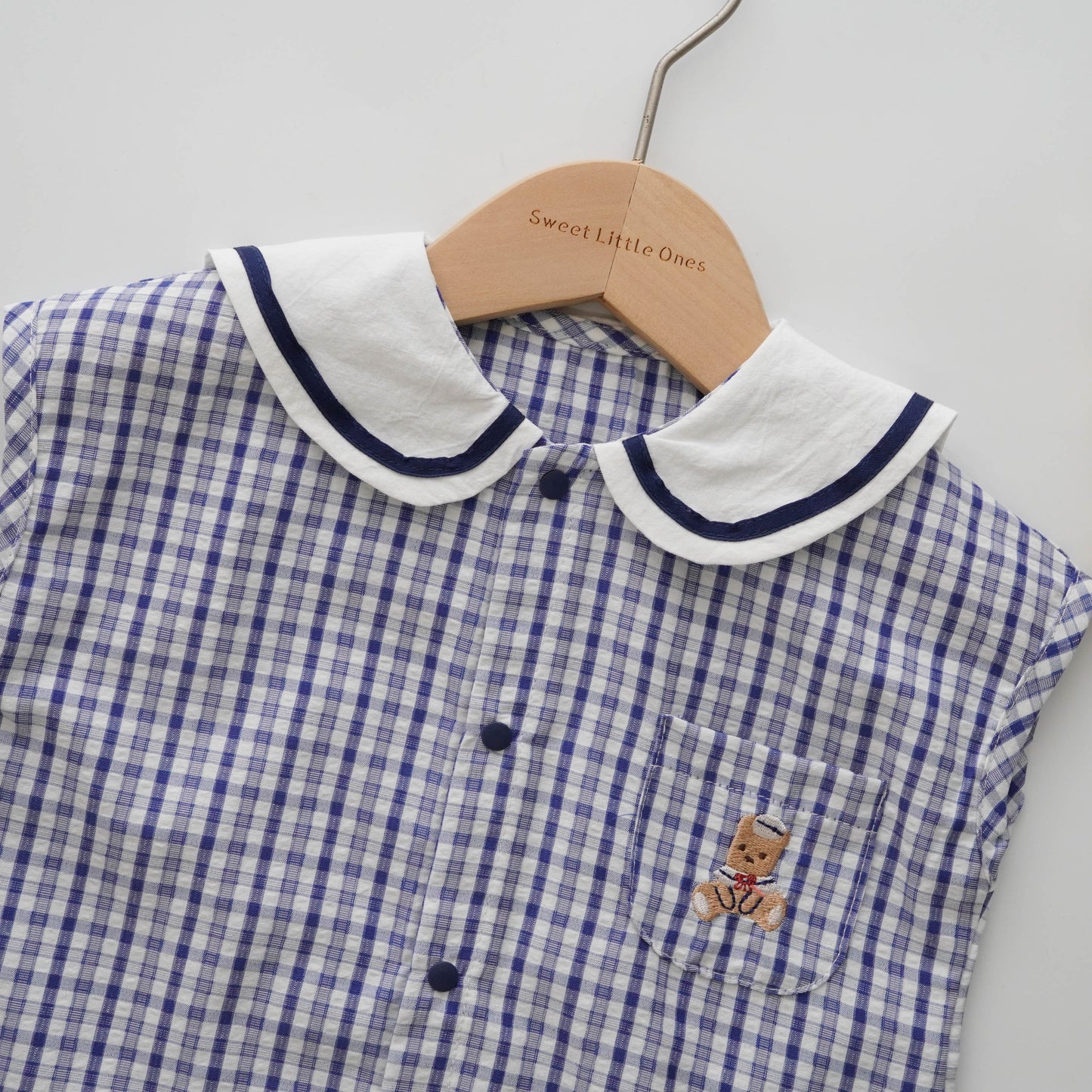 Checkered Bear Overall