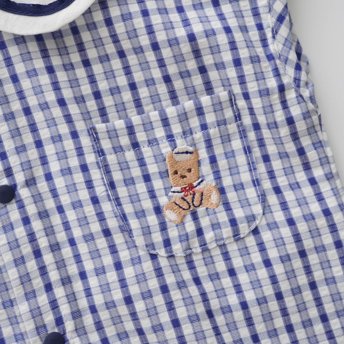 Checkered Bear Overall