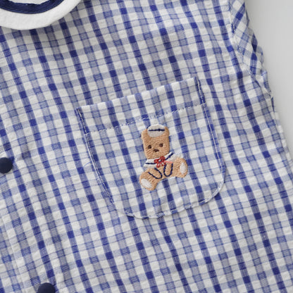 Checkered Bear Overall