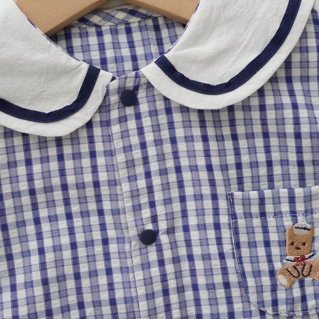 Checkered Bear Overall
