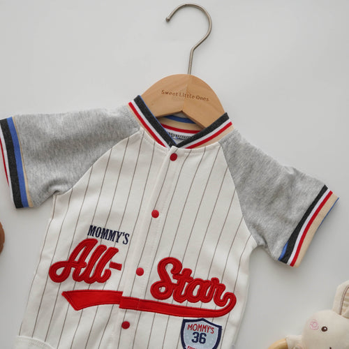 All Star Boy Romper
