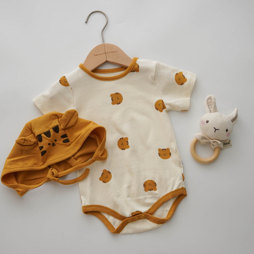 Tiger Romper with Hat