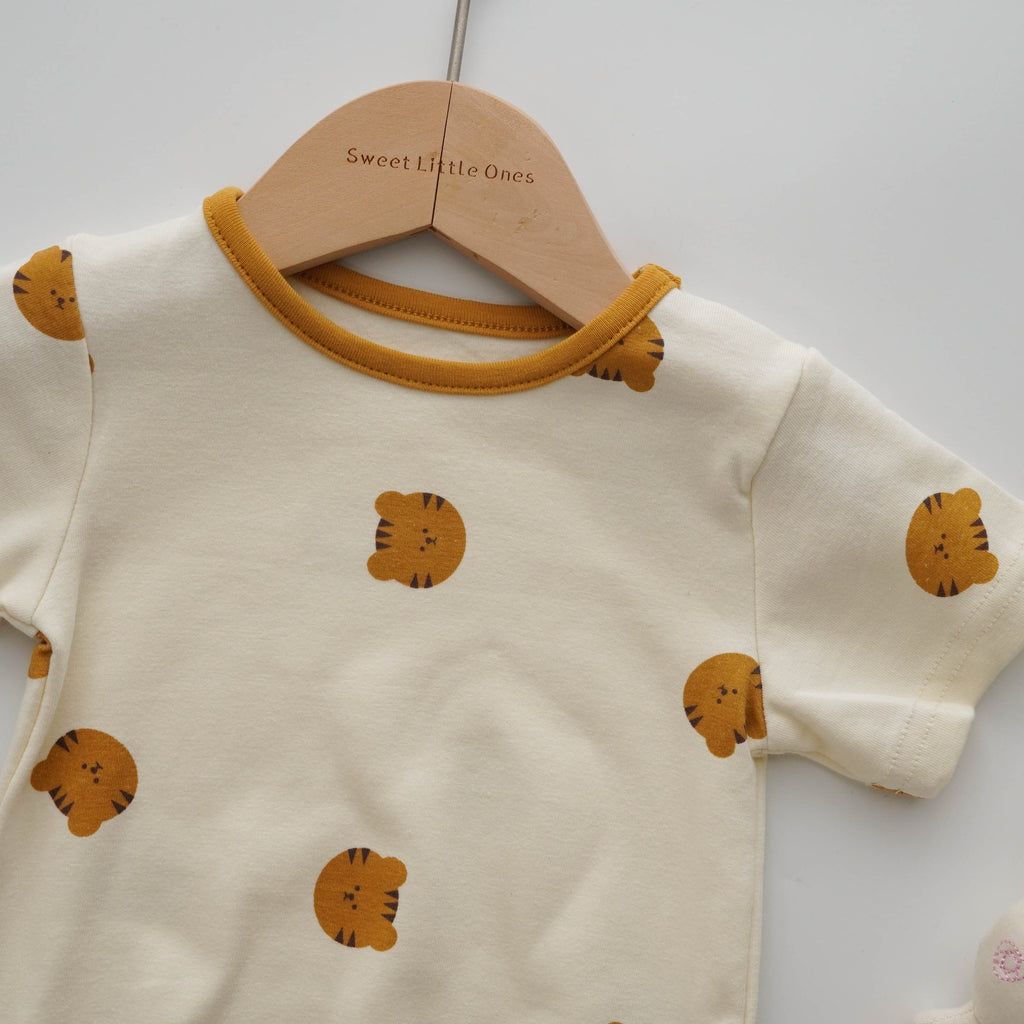 Tiger Romper with Hat