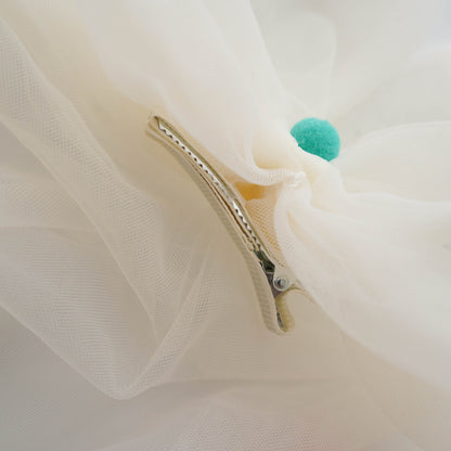 Princess Color Design Dress with Hair Clip