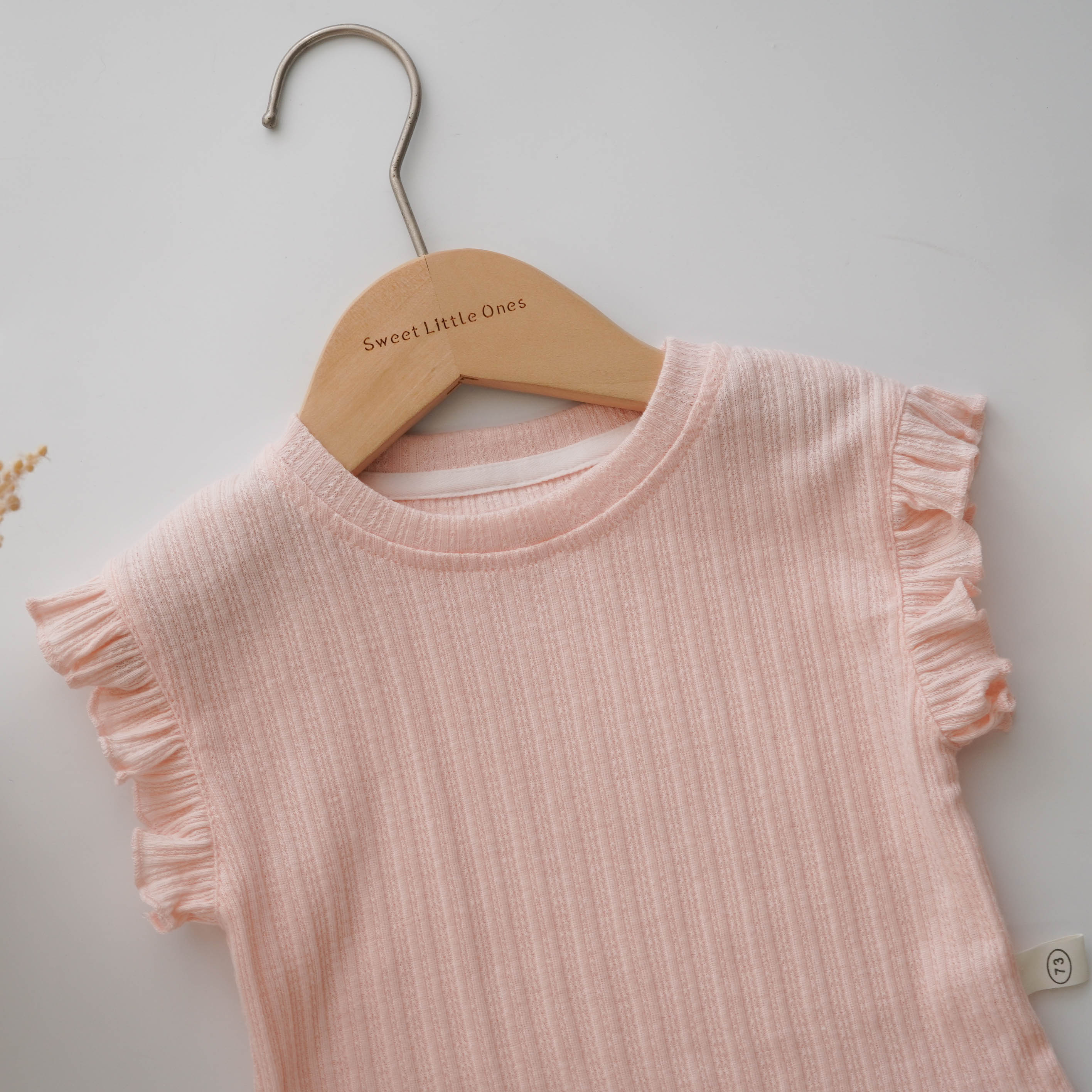 Ruffled Daily Girl Two Pieces Set