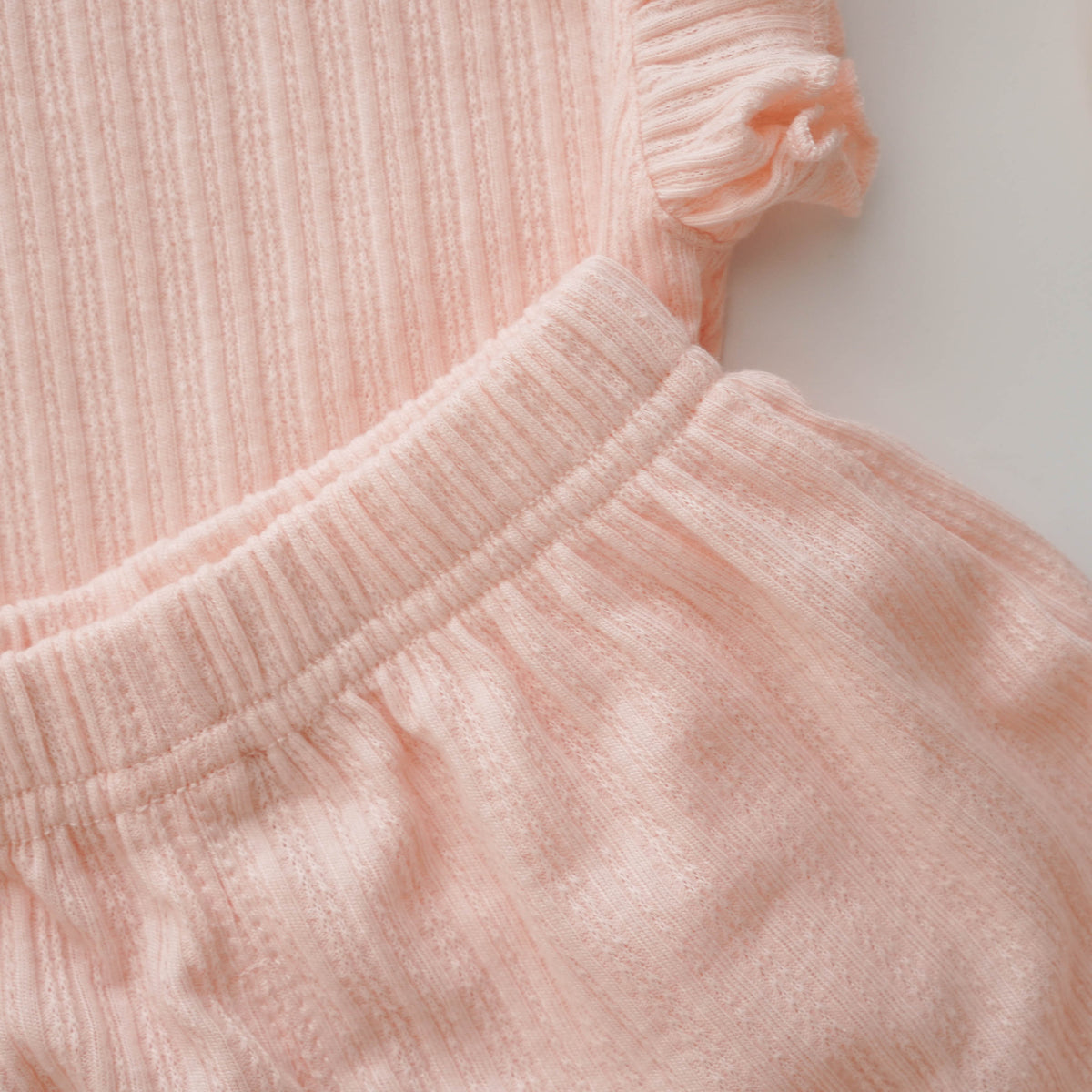 Ruffled Daily Girl Two Pieces Set