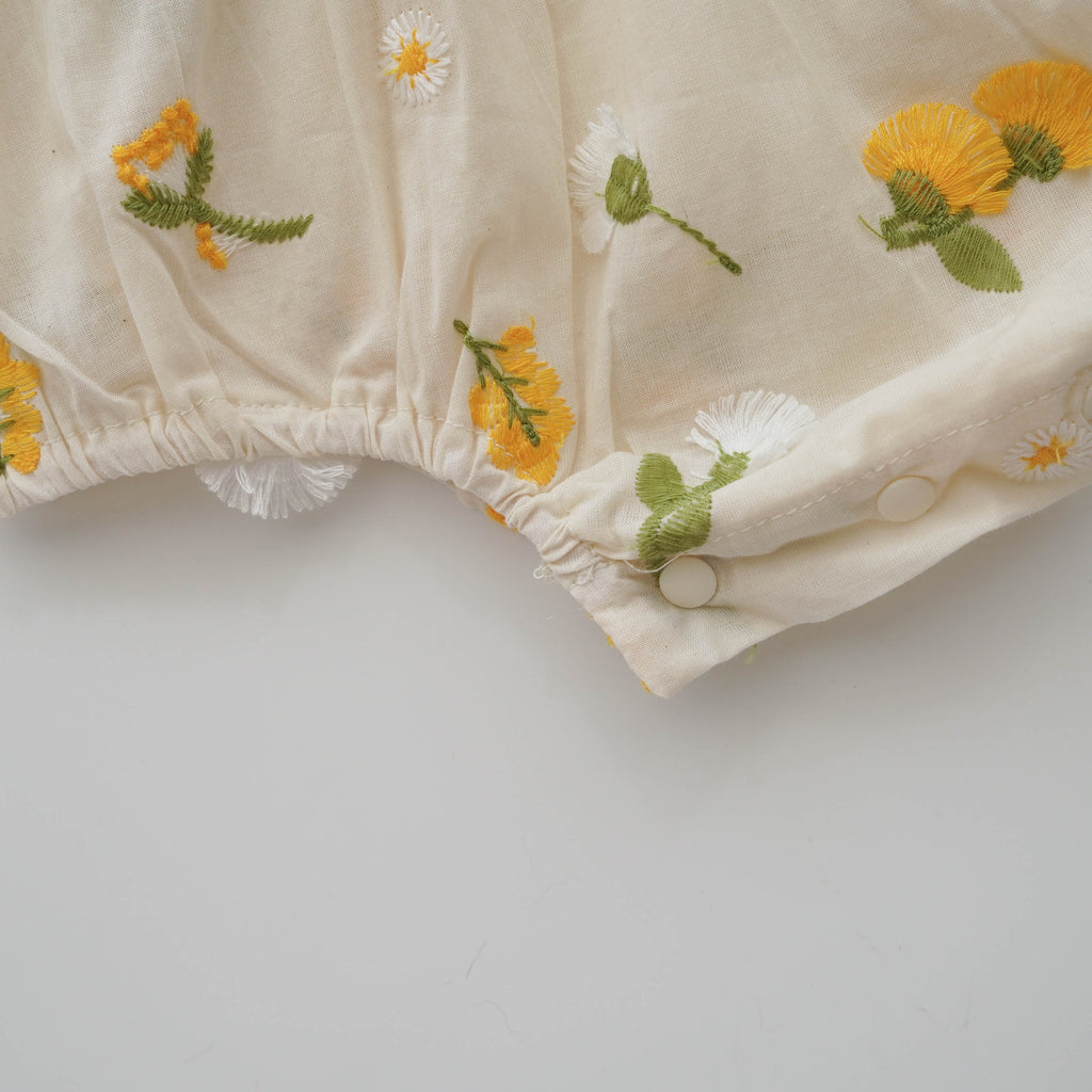 Daisy Floral Designed Romper