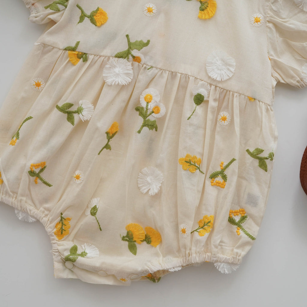 Daisy Floral Designed Romper