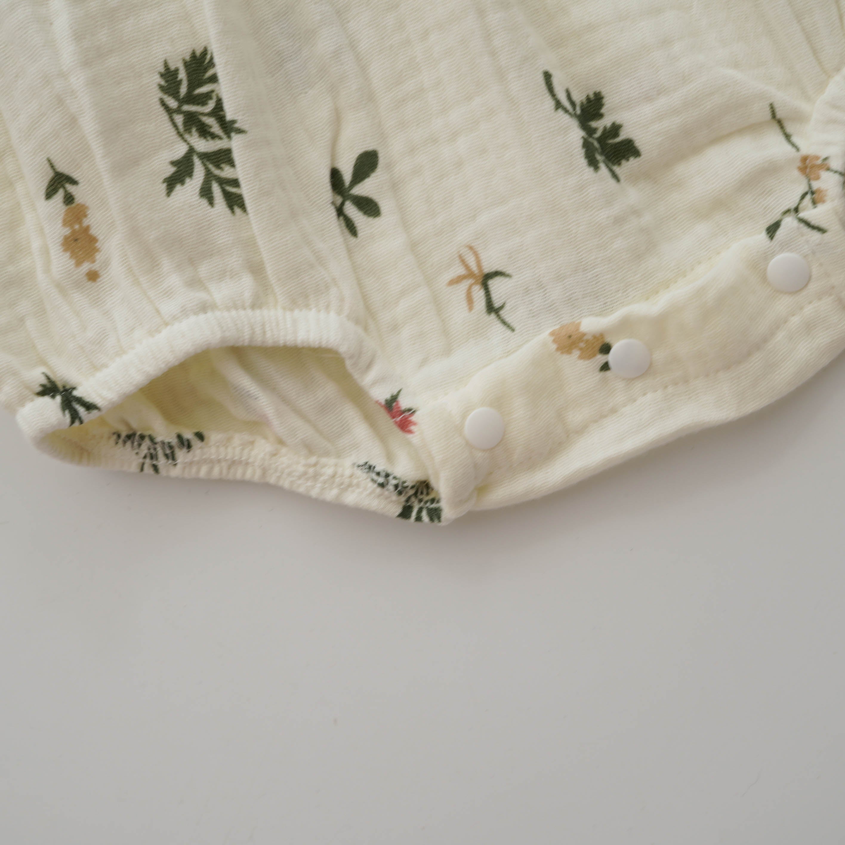 Autumn Leaf Romper with Hairband (Size 100)