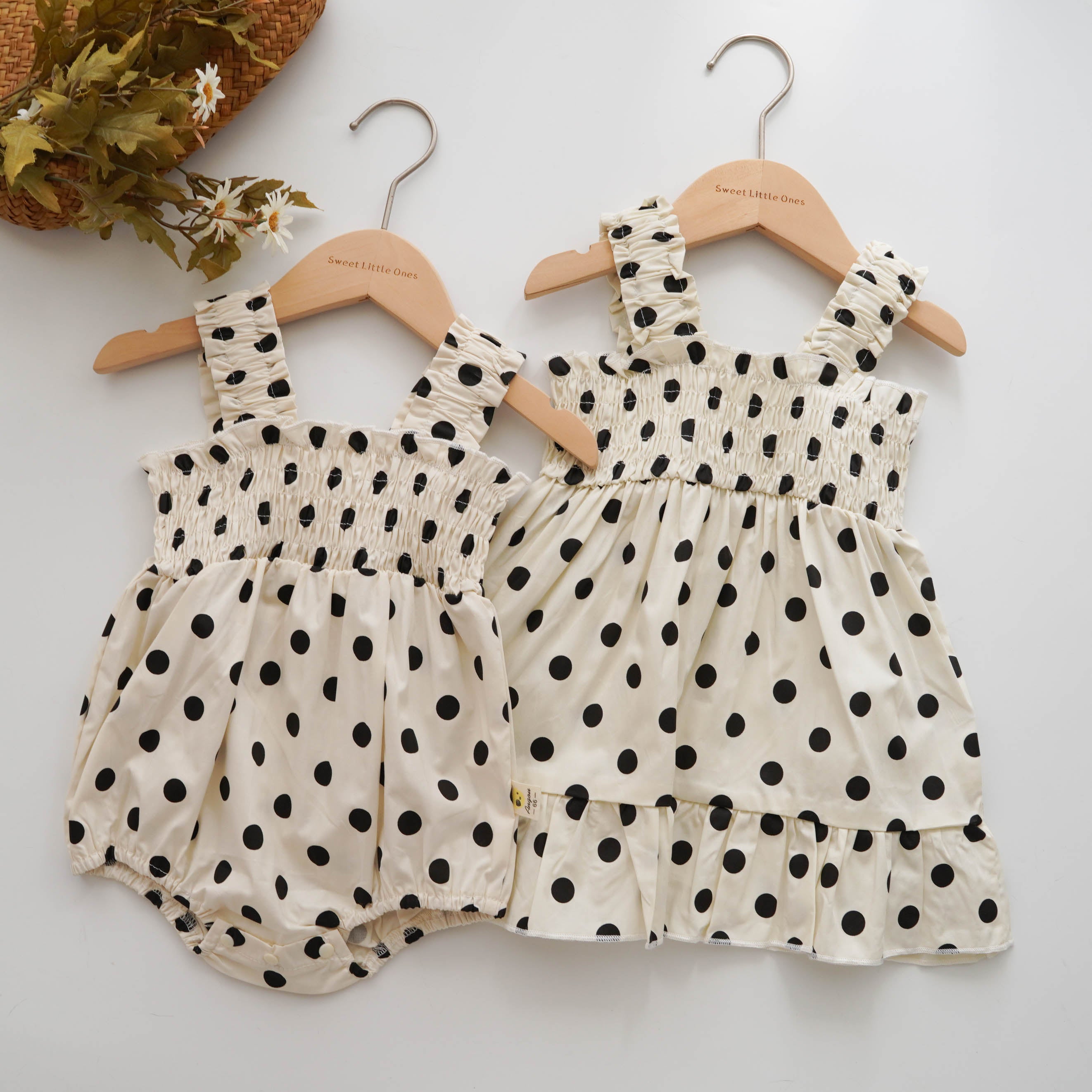 Polka Dot Sister Matching