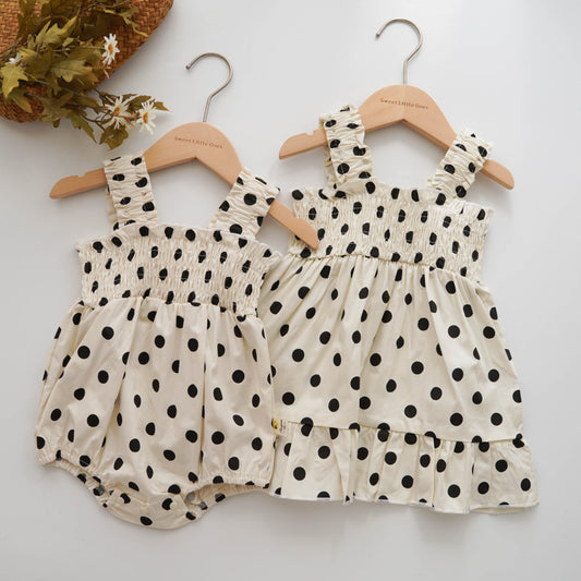 Polka Dot Sister Matching