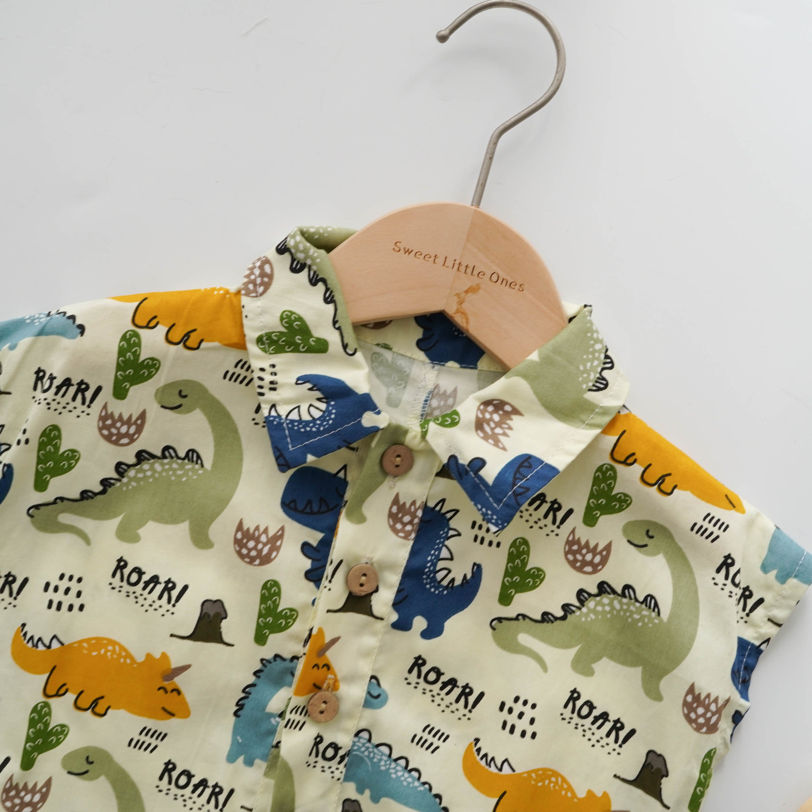 Dino Design Overall (Size 90 & 100)