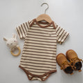 Daily Line Bear Brown Romper