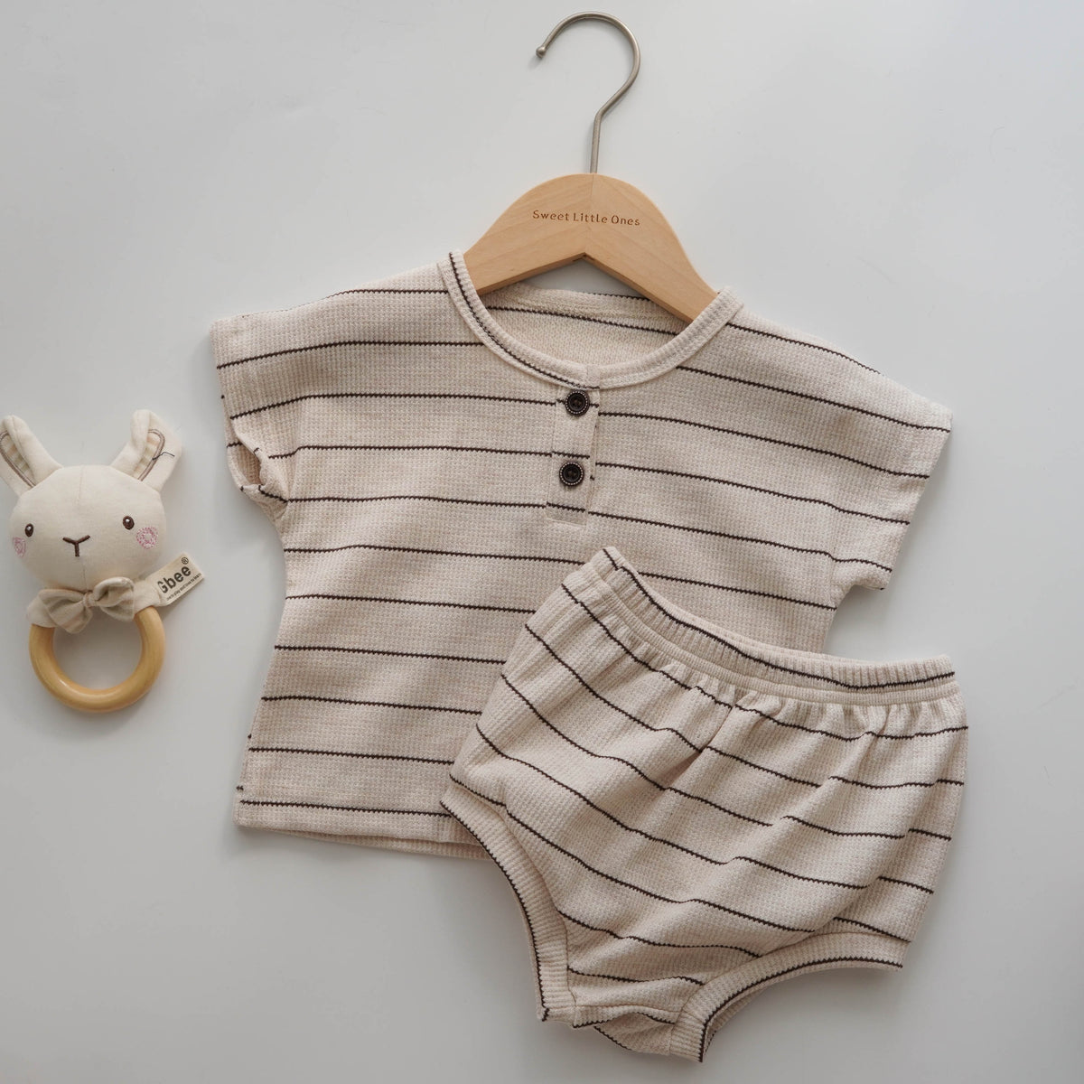 Waffle Casual Two Pieces Set
