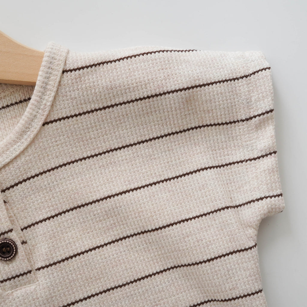 Waffle Casual Two Pieces Set