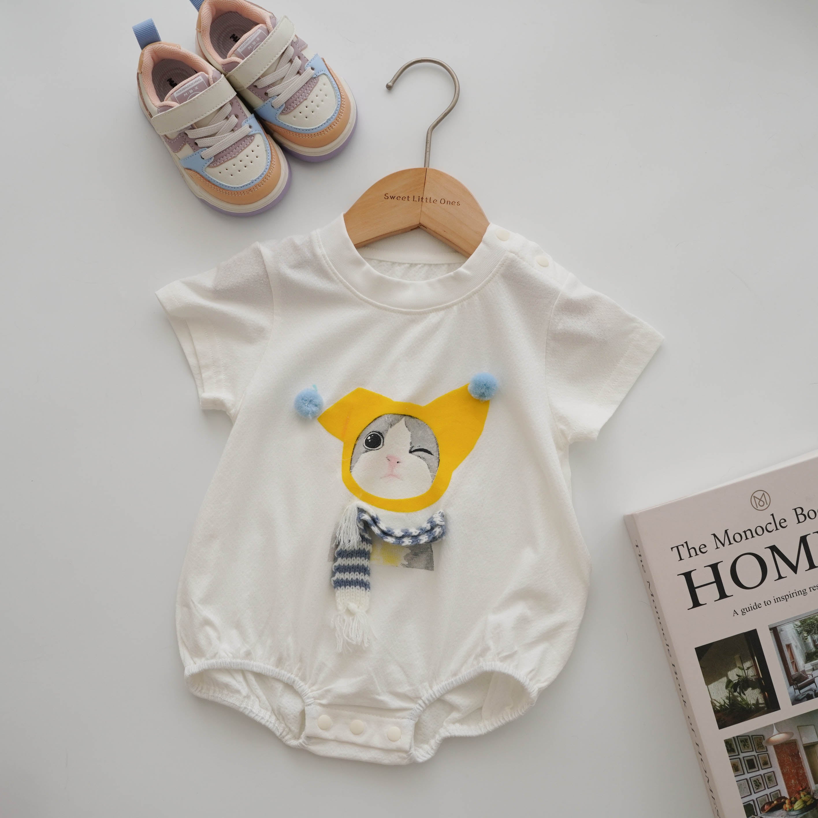Winter Cat Casual Romper