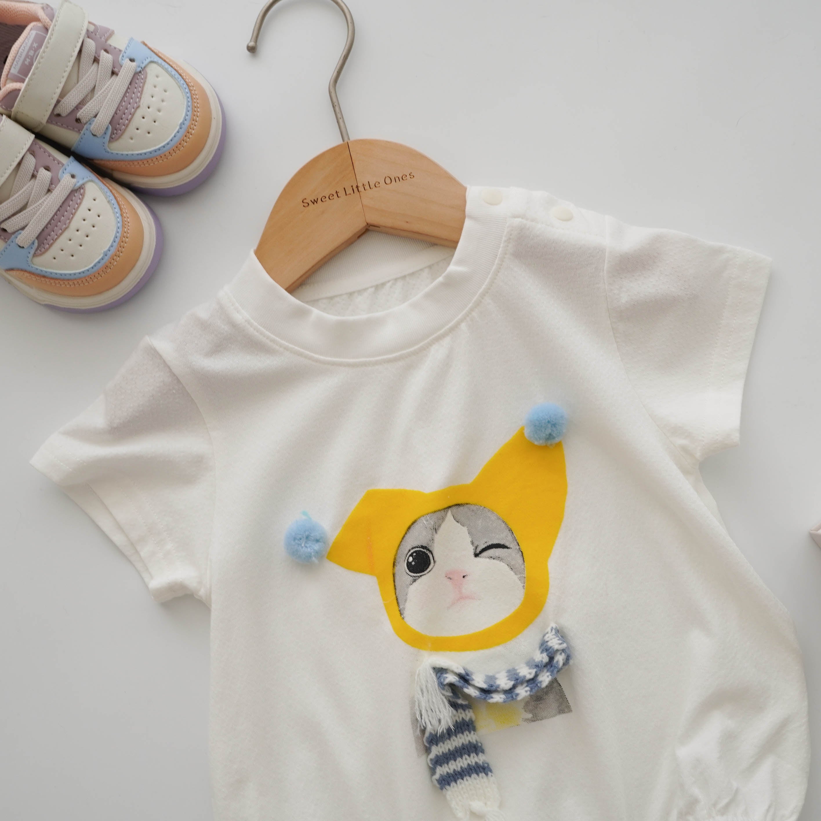 Winter Cat Casual Romper