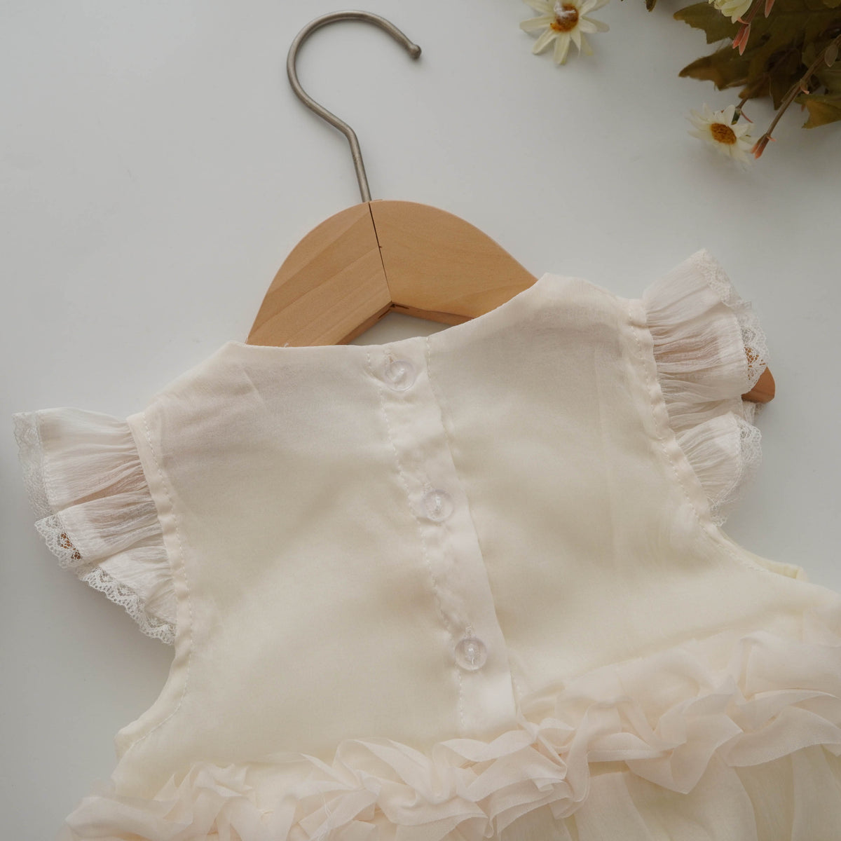 Elegant Princess Beige Romper