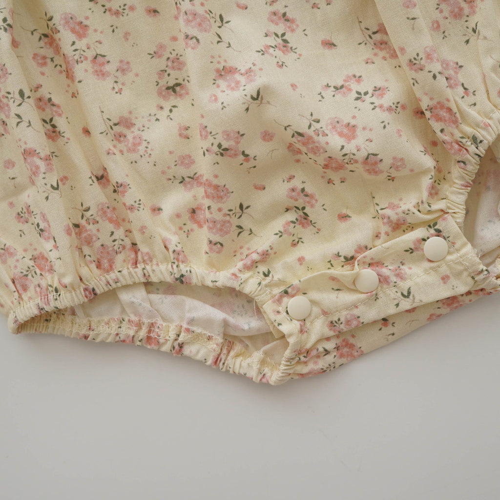 Forest Floral Summer Romper