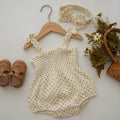 Cotton Casual Romper with Hairband
