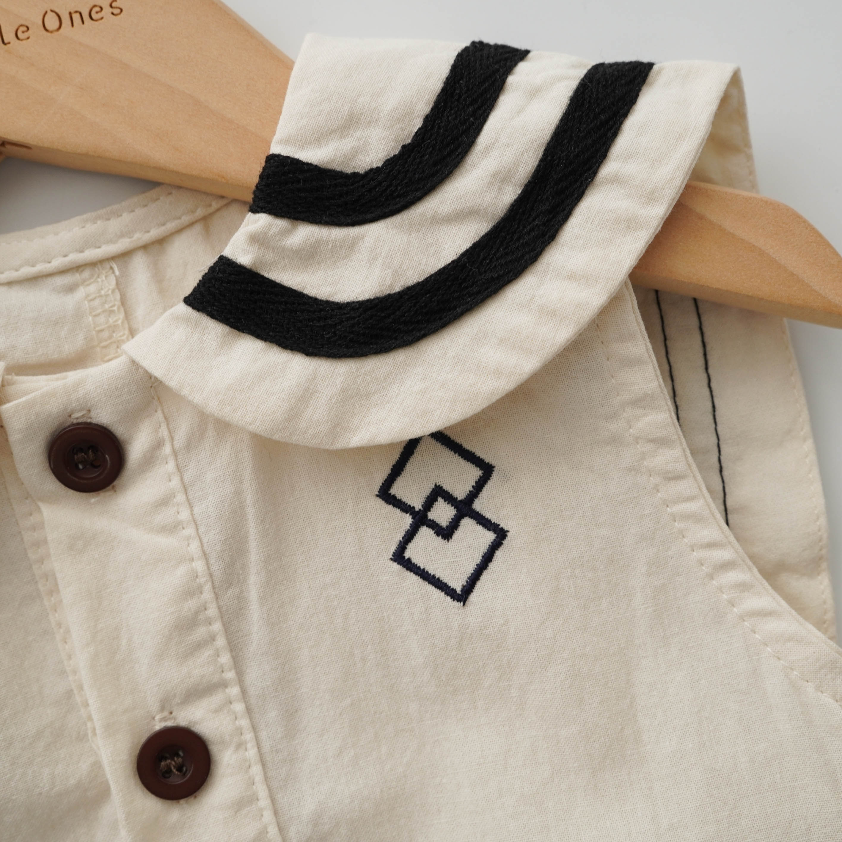 Designed Plain Overall