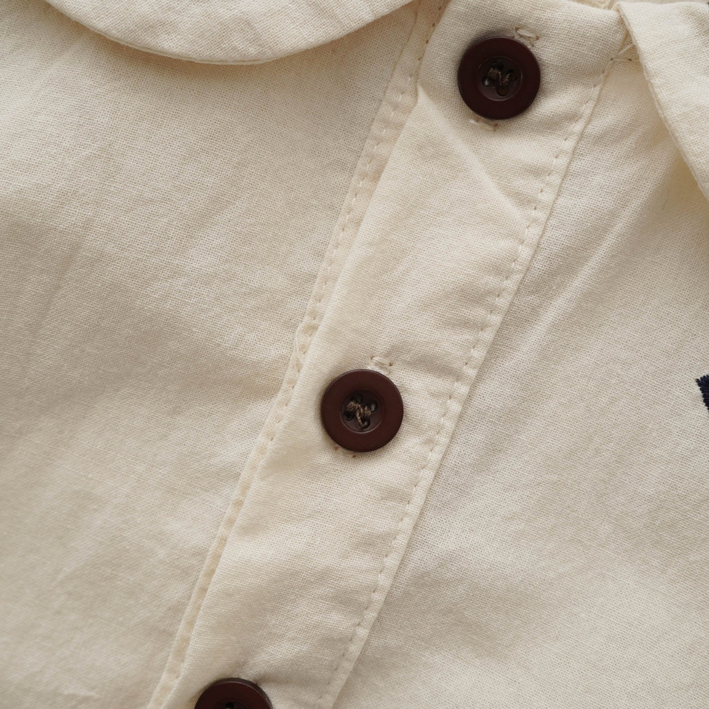Designed Plain Overall