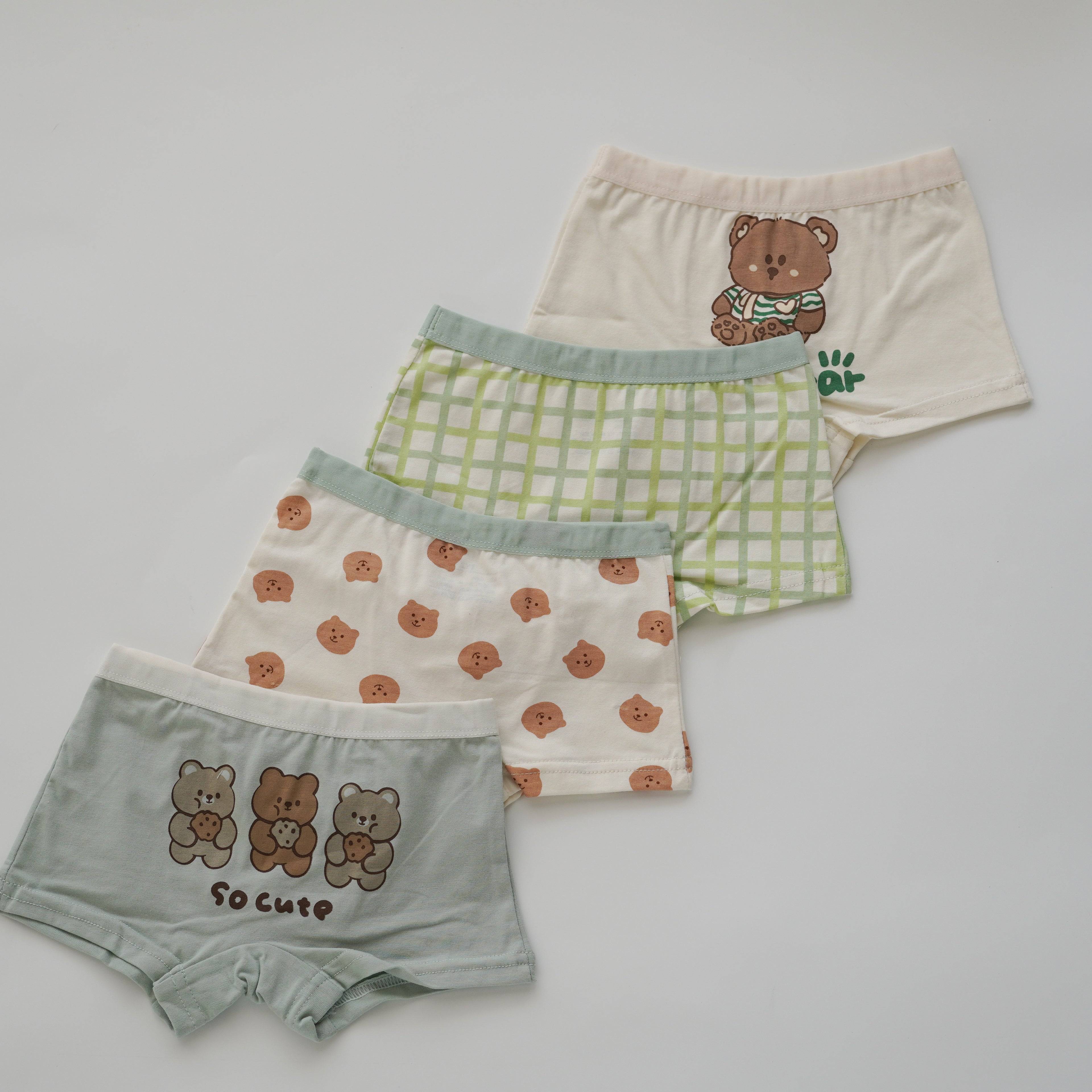 Baby Box Boxer - Biscuit Bear (4 Pieces Set)
