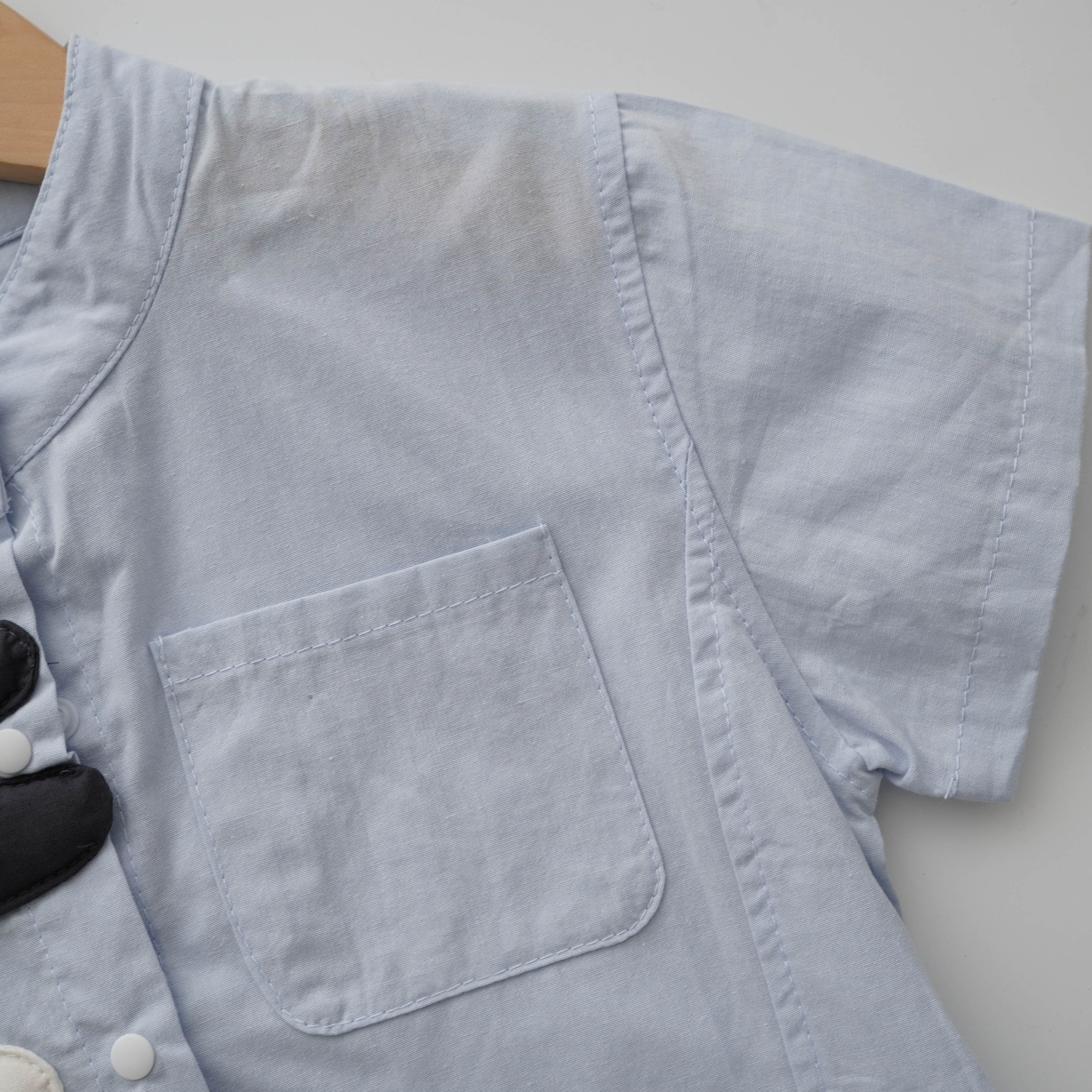 Light Blue Designed Top & Pants