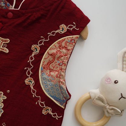 Chinese Painting Classic Romper