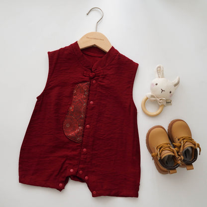 Classic Chinese Boy Romper