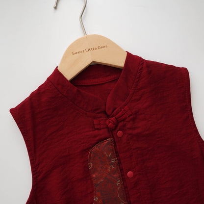 Classic Chinese Boy Romper