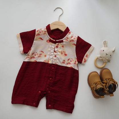 Fish Chinese Boy Romper