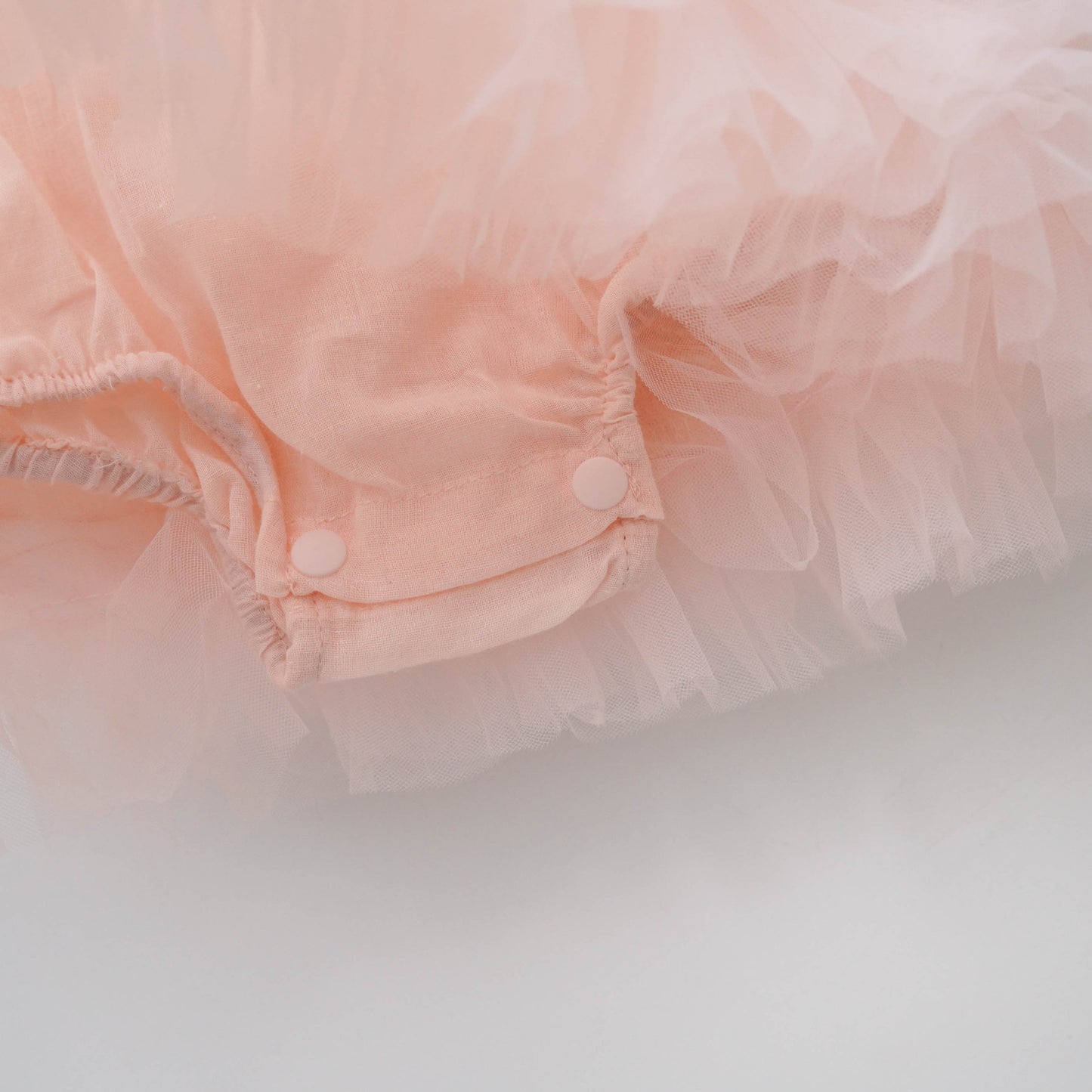 Pastel Pink Mesh Chinese Romper