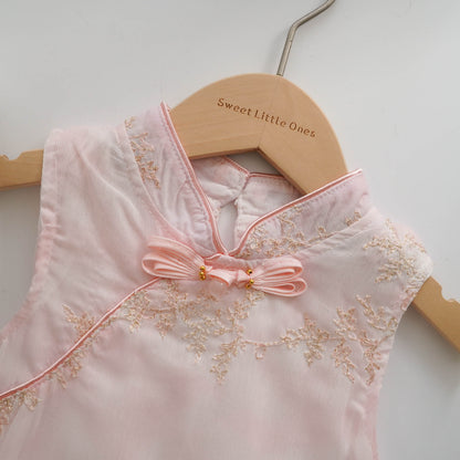 Casual Modern Cheongsam Romper