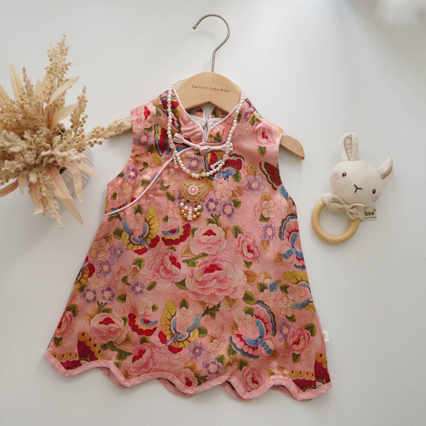 Classic Color Cheongsam Romper