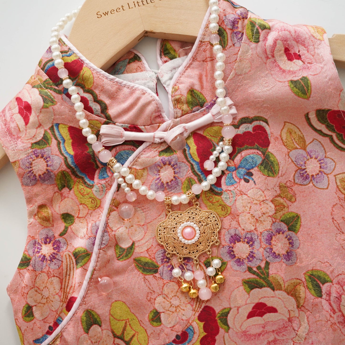 Classic Color Cheongsam Romper