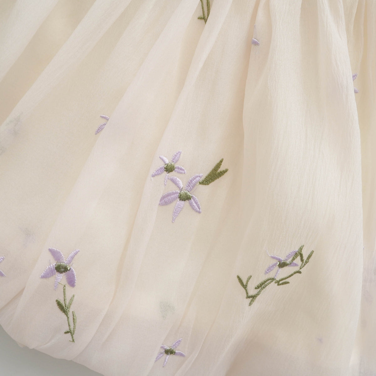 Puff Sleeves Modern Cheongsam