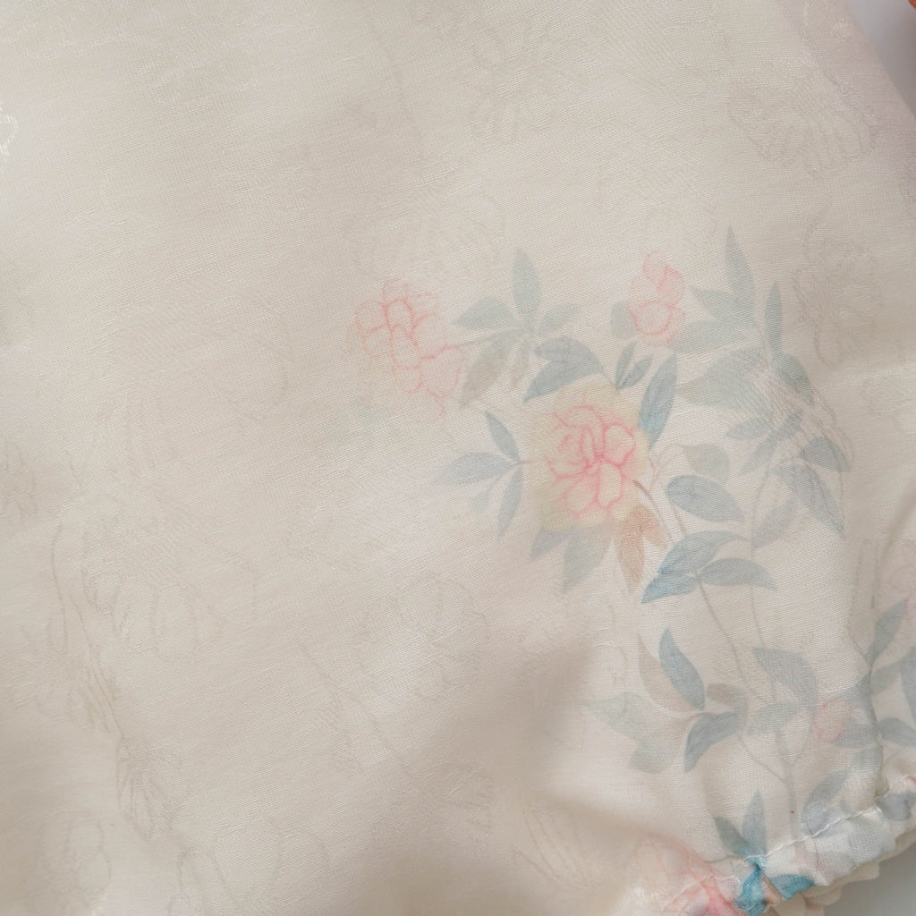 Puff Sleeves Chinese Romper