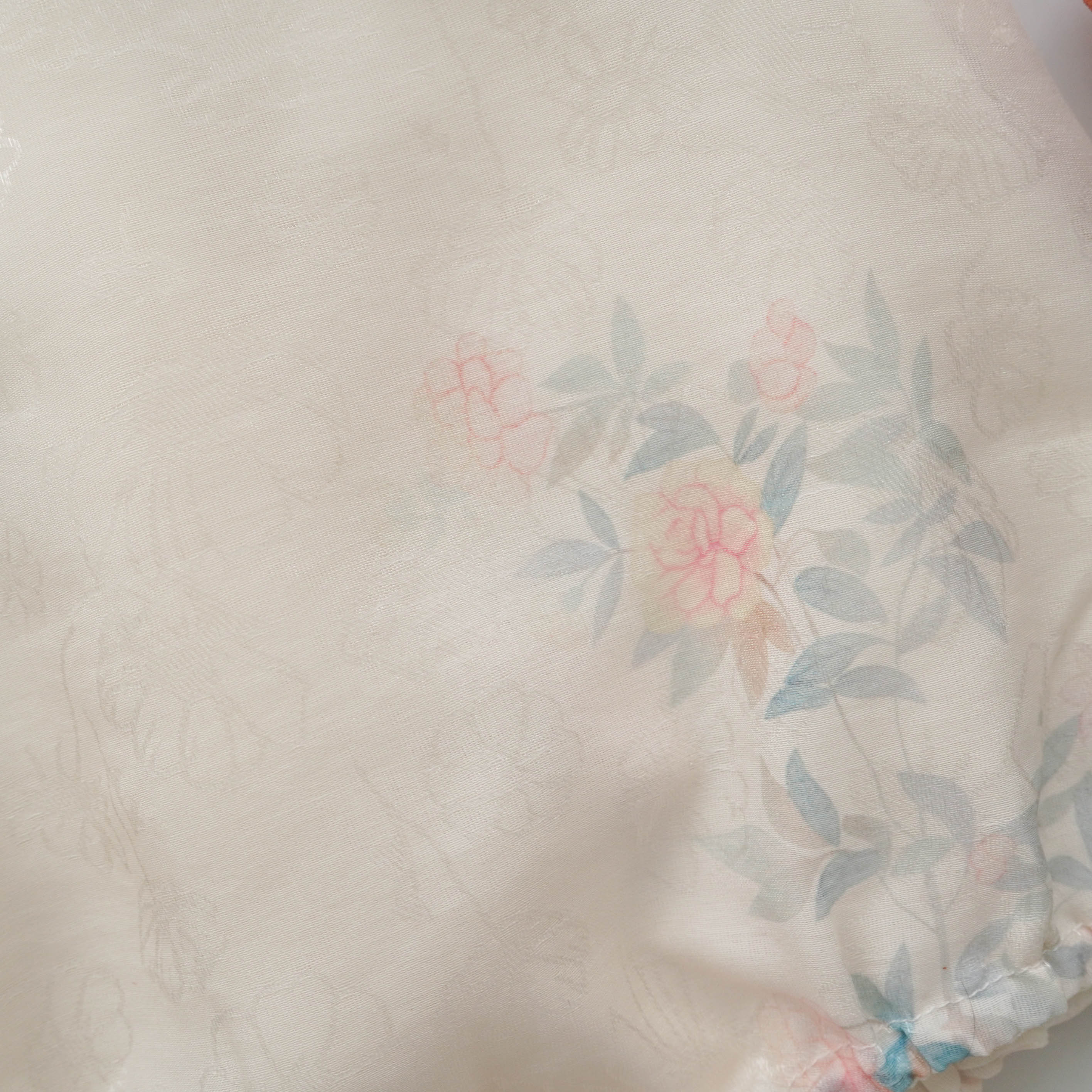 Puff Sleeves Chinese Romper